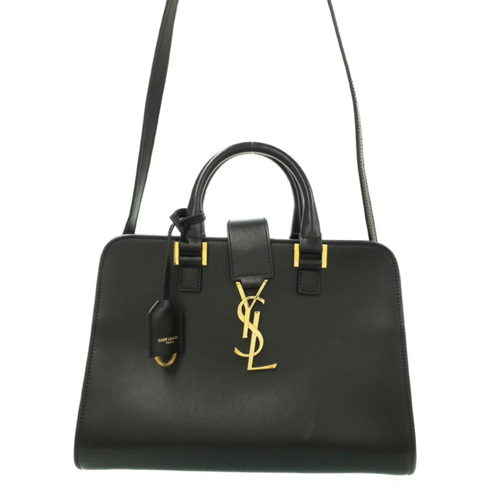 SAINT LAURENT Paris Saint Paris Baby Monogram Cabas Bag